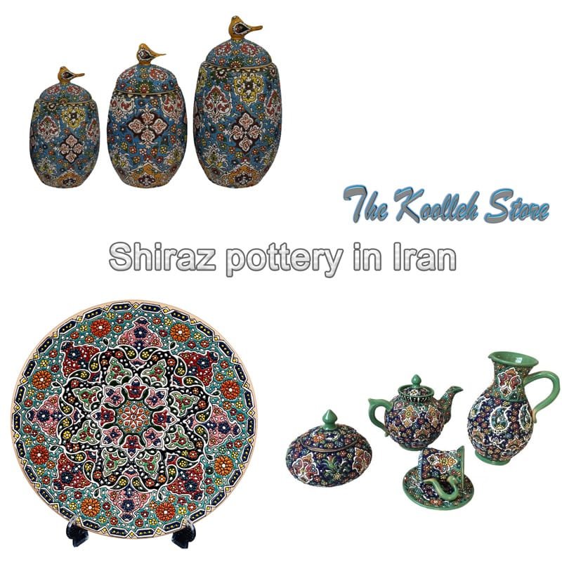 Shiraz pottery in Iran,Shiraz pottery,Shiraz,pottery,fars