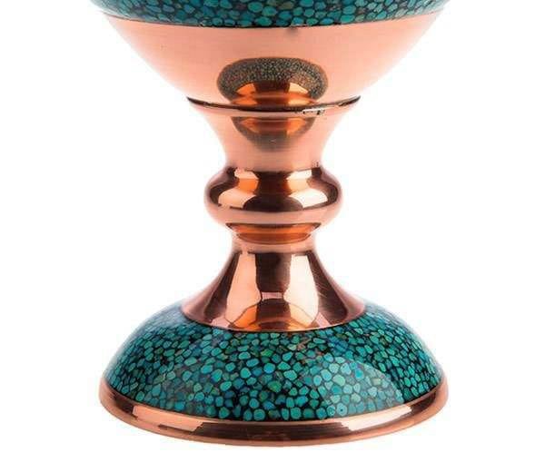 Persian Turquoise Handicraft Copper Pot 56 CM Height,Turquoise plate,Turquoise miror,Turquoise decoration