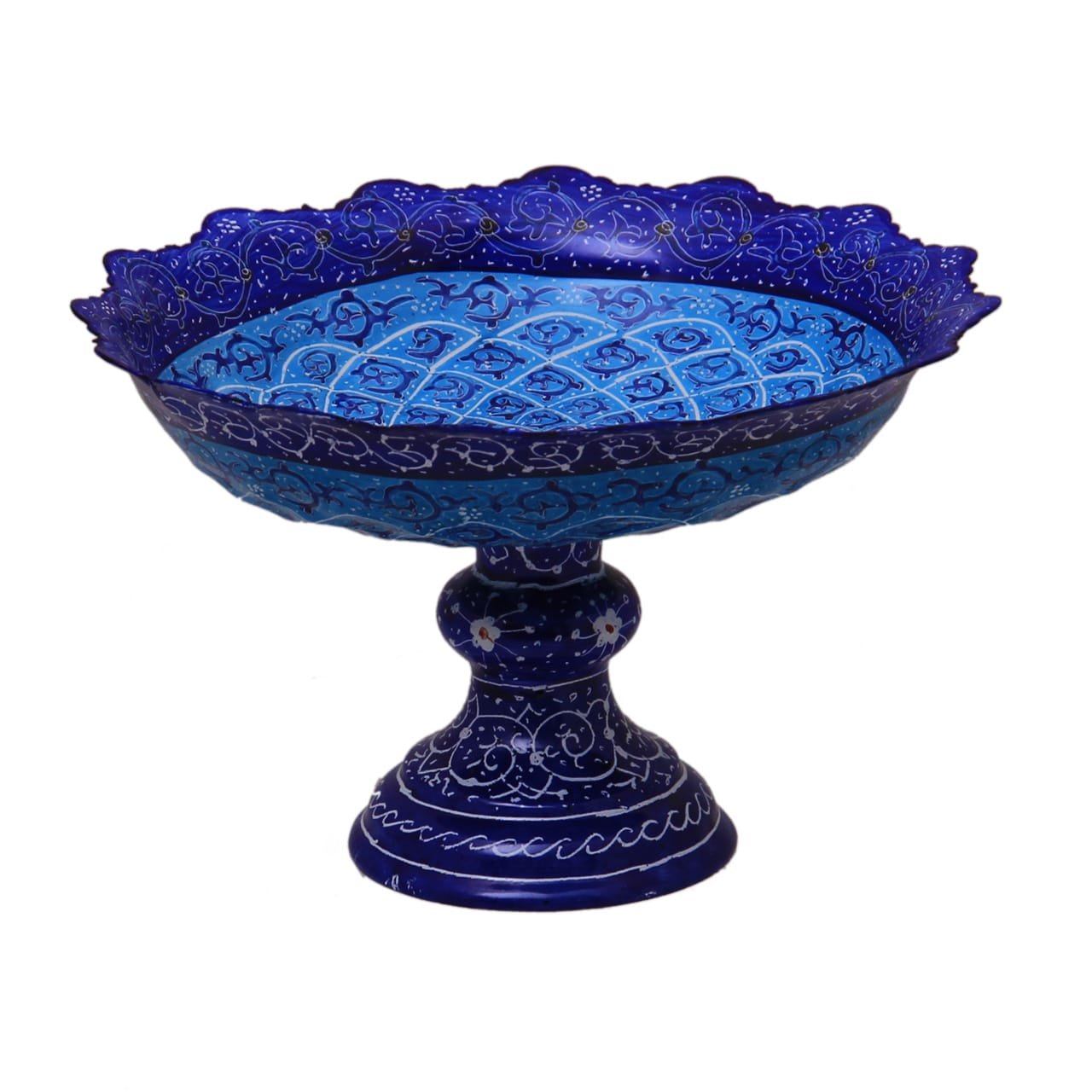 Enamel Handicraft Copper Bowl Model 10166-3,blue enamel handmade,tradional enamel handmade, नीले तामचीनी हस्तनिर्मित, पारंपरिक तामचीनी हस्तनिर्मित