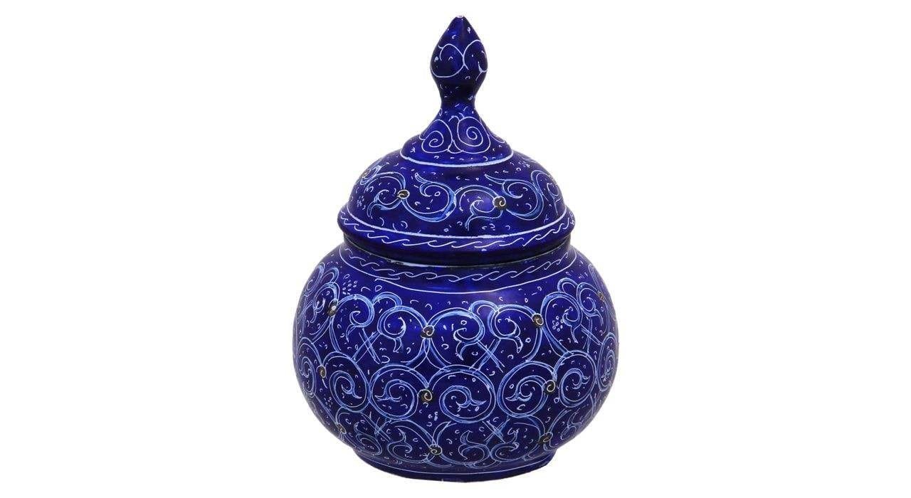 Enamel Handicraft Copper Container Model 15,decoration pot,decoration pots,buy decoration plates,but decoration dishes,وعاء الديكور , أواني الزخرفة, وشراء لوحات الديكور , ولكن أطباق الديكور