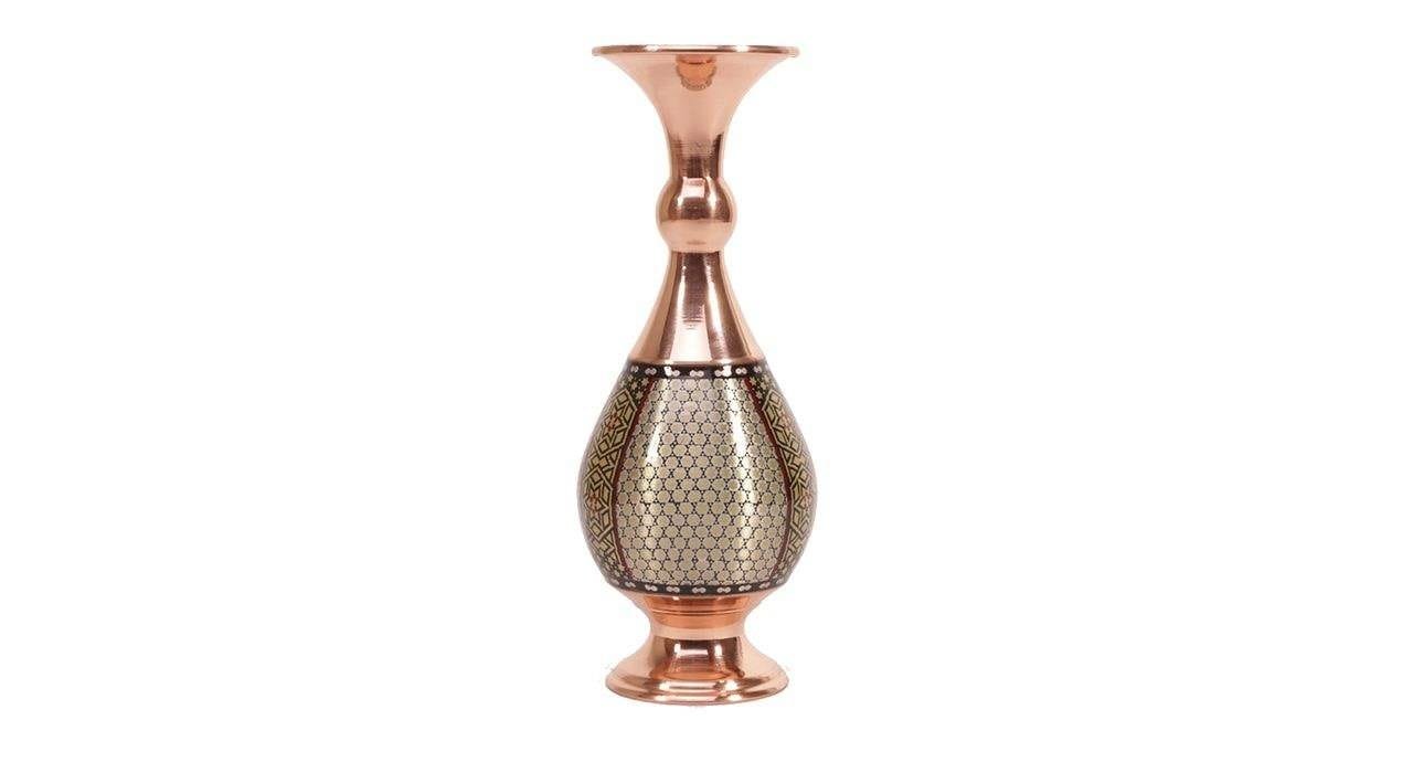 Khatam Pot Copper Arash 284 Model, mua khatam handmade, khatam handmade shop Pot Copper