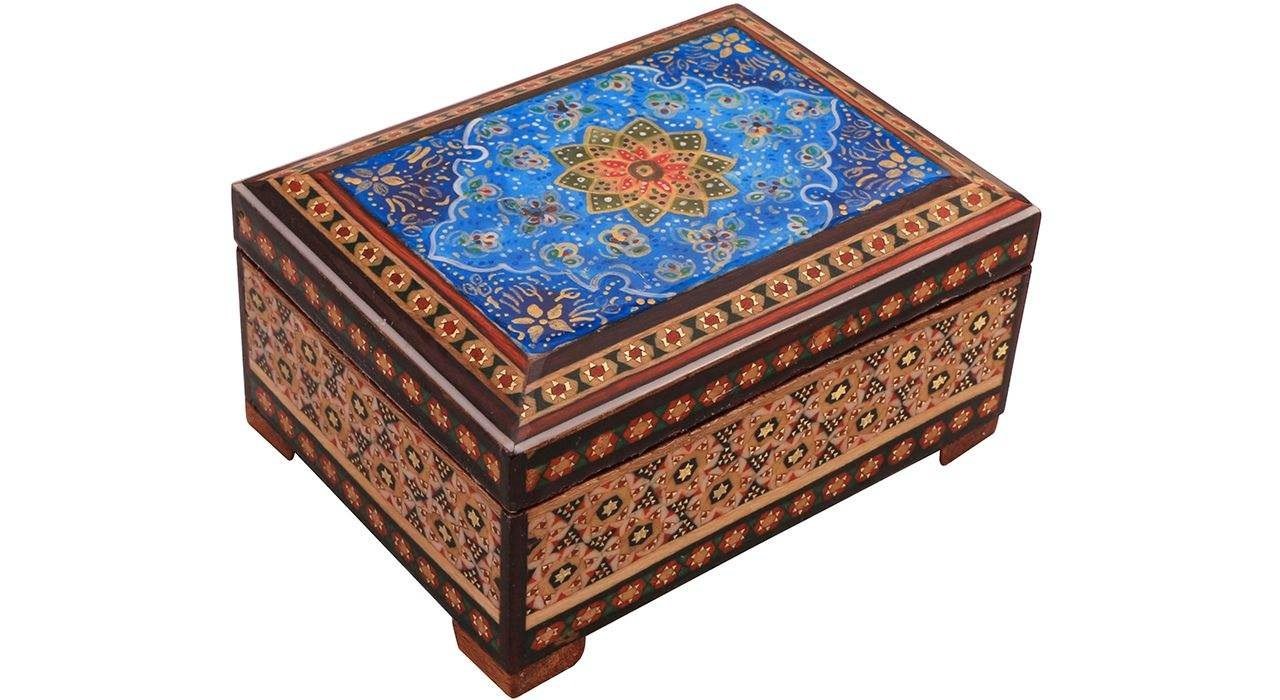 Khatam Jewelry box Code 1045 , Khatam box, Inlaid, Khatam Jewelry box, Khatam