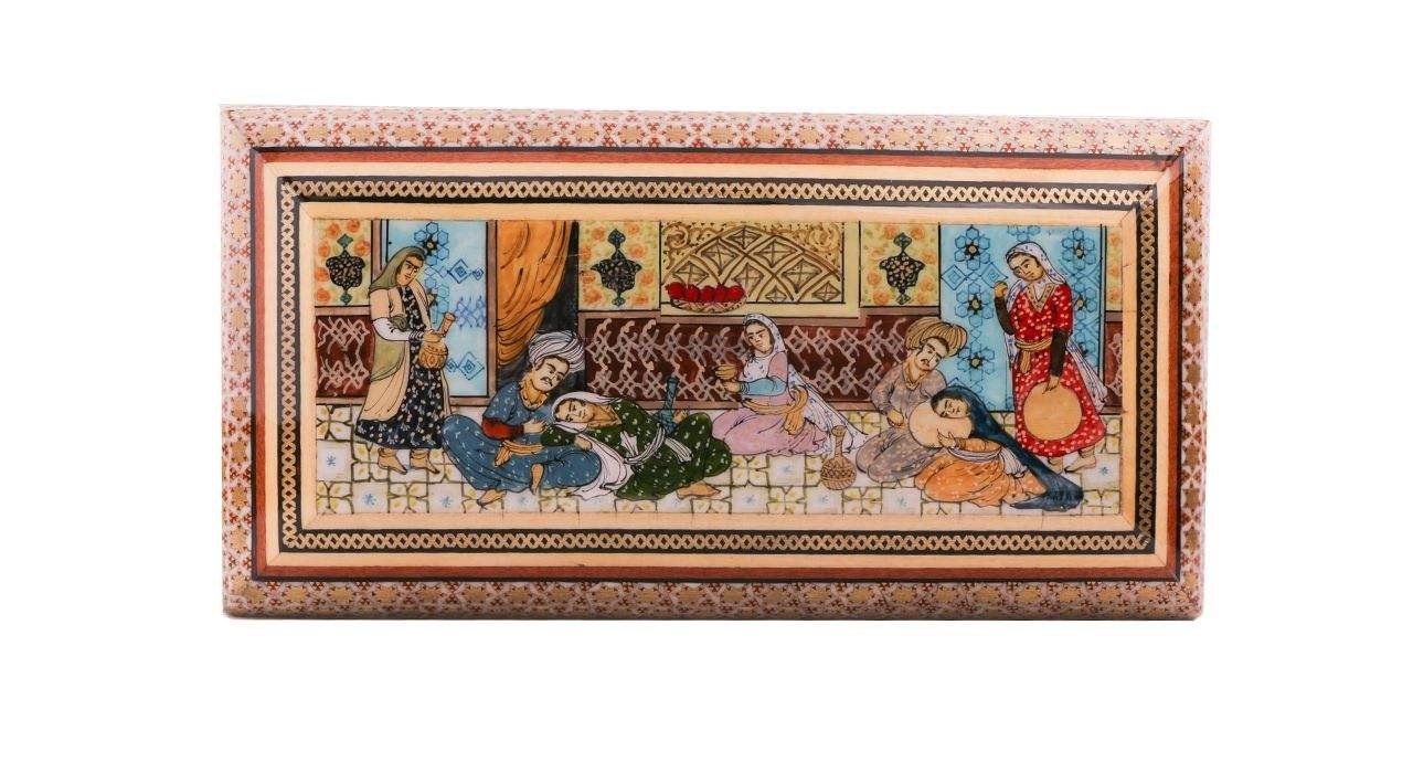 Khatam Jewelry box Code 901 , Khatam box, Inlaid, Khatam Jewelry box, Khatam