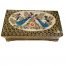 Khatam box Flower and chicken design 33 , Khatam box model, Inlaid, Khatam box, Khatam