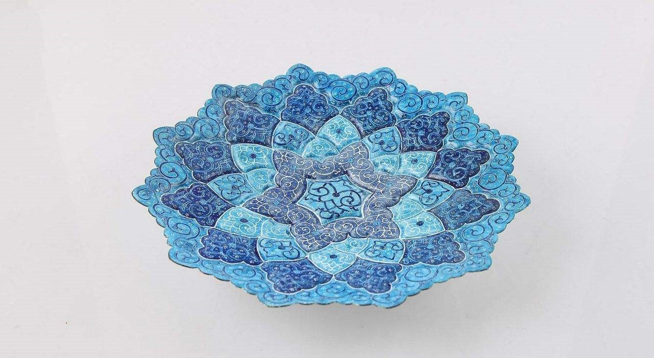 Enamel Handicraft Copper dish code 29004, 장식 접시 구입, 하지만 장식 요리, 장식 냄비 구입