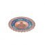 Enamel Handicraft Copper dish code 9043,handwerk email,blauw email,handwerk,handwerk gerechten