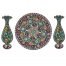 Enamel Handicraft pottery dish and pot code zmn21045,decoration pots,buy decoration pots,price of enamel dish,price of enamel plate