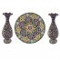 Enamel Handicraft pottery dish and pot code zmn21050,handicraft pots,handicrafts plates,hand plate,but handicrafts