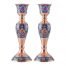 Handicraft Copper Candlestick Code 170213 Set 2 pcs, artesanías de cobre, cobre hecho a mano, platos de cobre