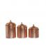 Handicraft Copper Spice container Code 1 set 3 pcs,copper handmade,copper dishes,copper pot