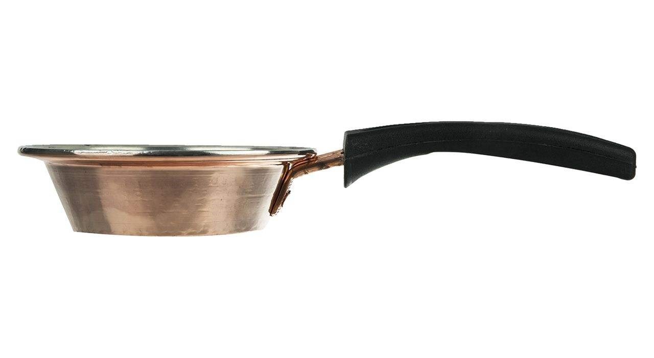 Handicraft Copper pan Size 13, kobber glas, kobber ske, kobber tekande