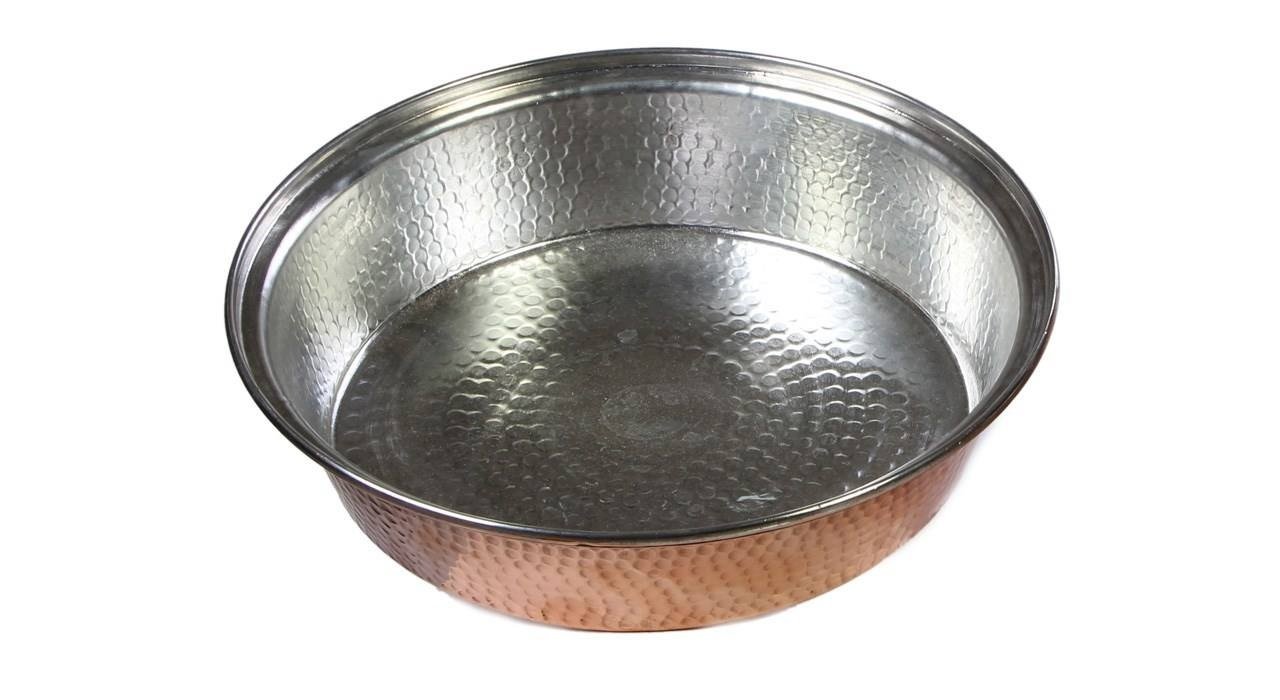 Handicraft Copper pan code ZH60,copper dishes,copper pot,copper glass,copper spoon,price of copper pot,copper pot price