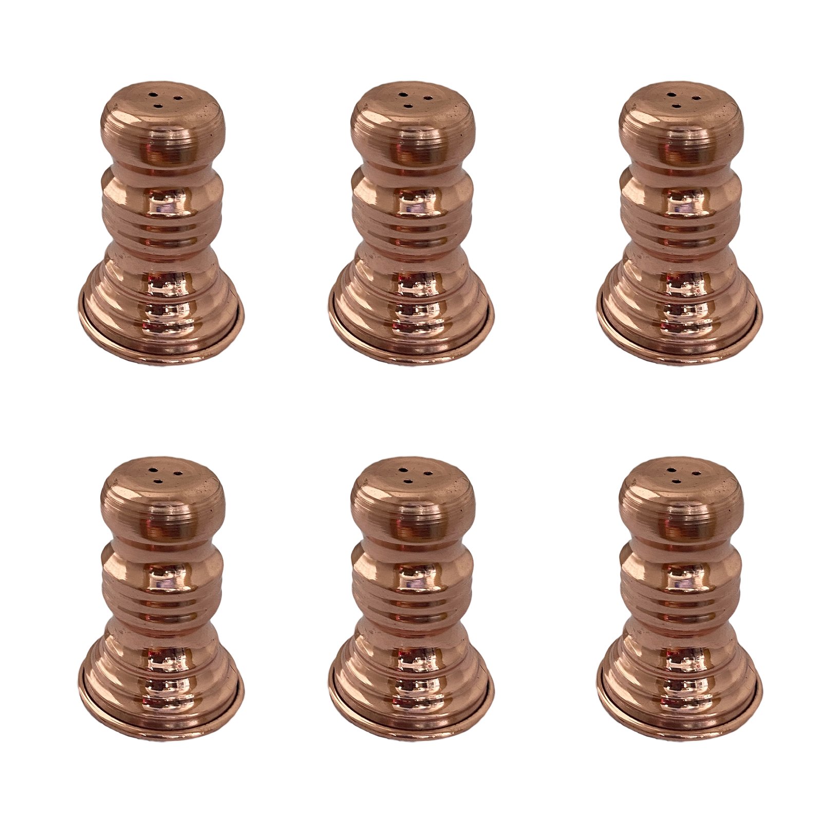 Handicraft Copper Spice container code 22 set 6 pcs,price copper,price of copper dishes