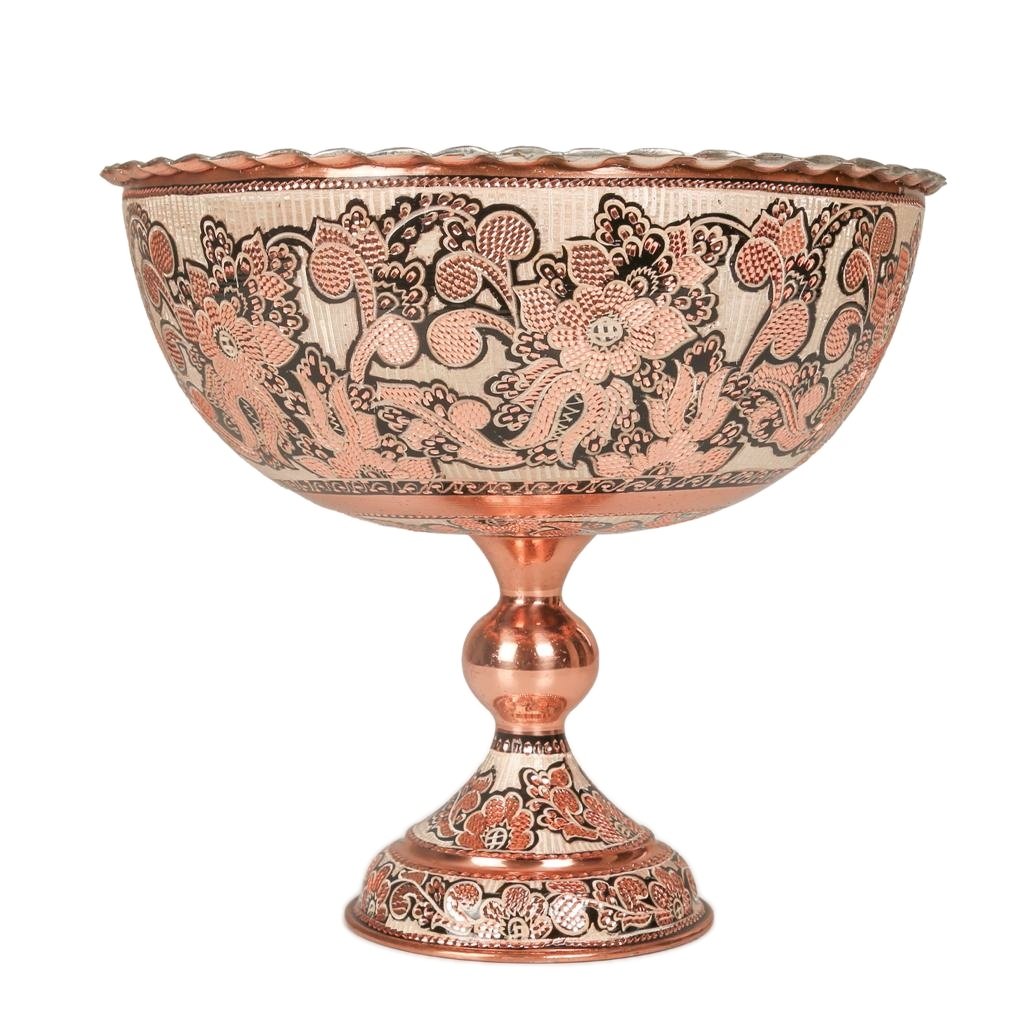 Handicraft Copper bowl Silver diamond shaving model, медные поделки, продажа меди