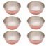 Handicraft Copper bowl model Q202 set 6 pcs, artizanat cupru, artizanat din cupru