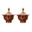 Handicraft Copper container model sgnm0062 set 2 pcs,persian copper goods,copper goods