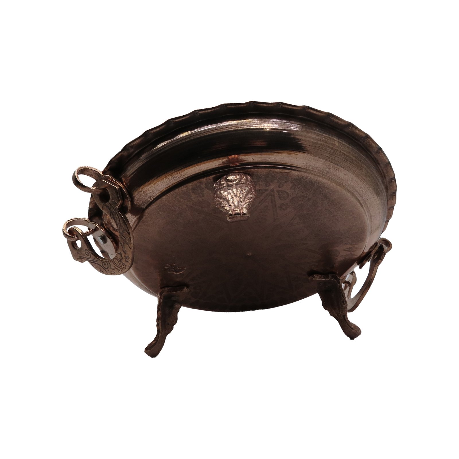 Handicraft Copper dish Short base model code SH103,persian copper goods,copper goods,copper goods price