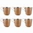 Handicraft Copper glass Cylindrical design code 5102 size 2 set 6 pcs,buy copper stuff,buy copper handmades