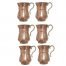 Handicraft Copper glass kamar barik Code 22 set 6 pcs,buy copper,buy copper things