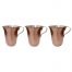 Handicraft Copper glass model sliv0087 set 3 pcs,copper,copper metal,copper persian