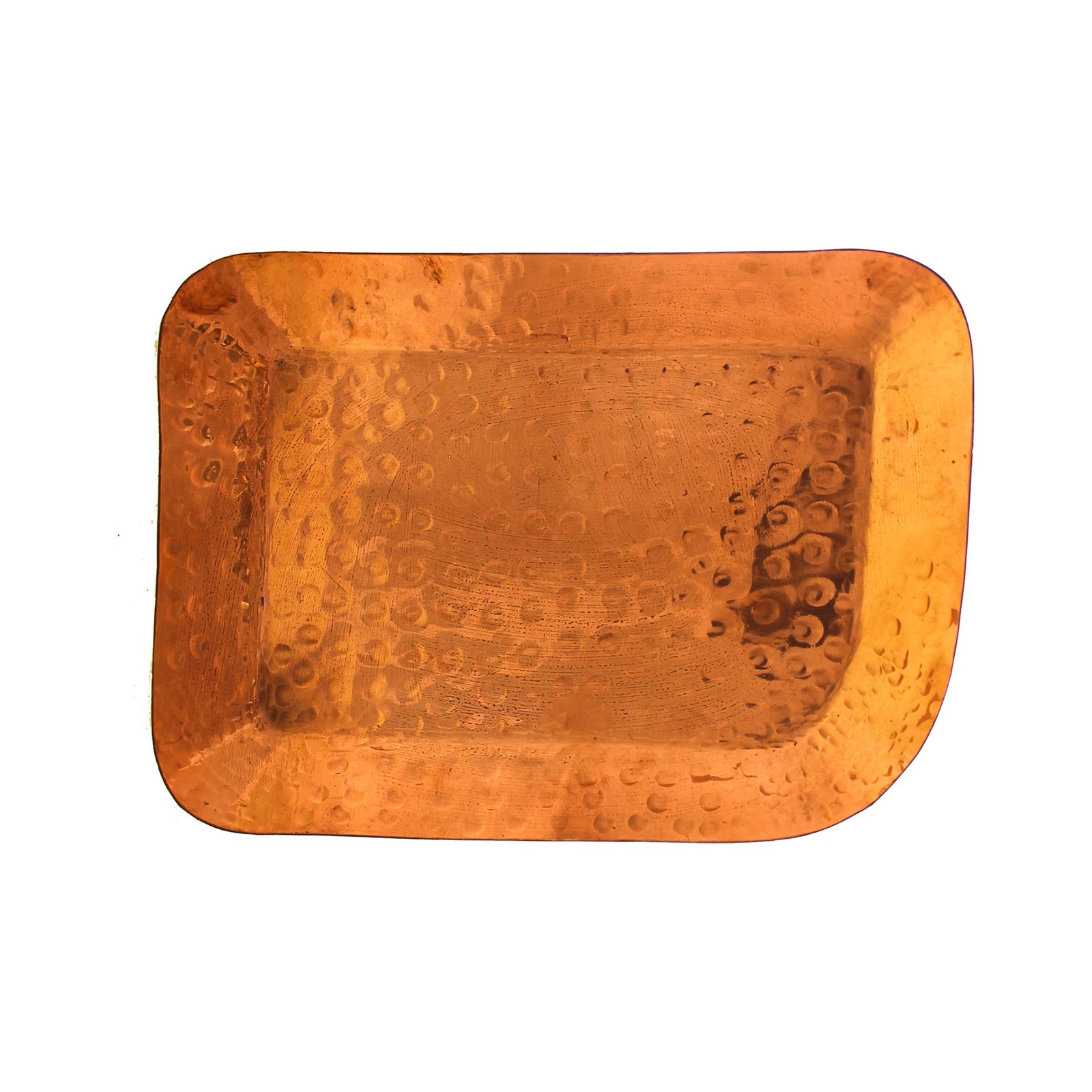 Handicraft Copper tray Simple rectangular model code 4150,copper handmade,copper dishes