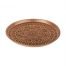 Handicraft Copper tray round model code 452, медный дизайн, медные украшения